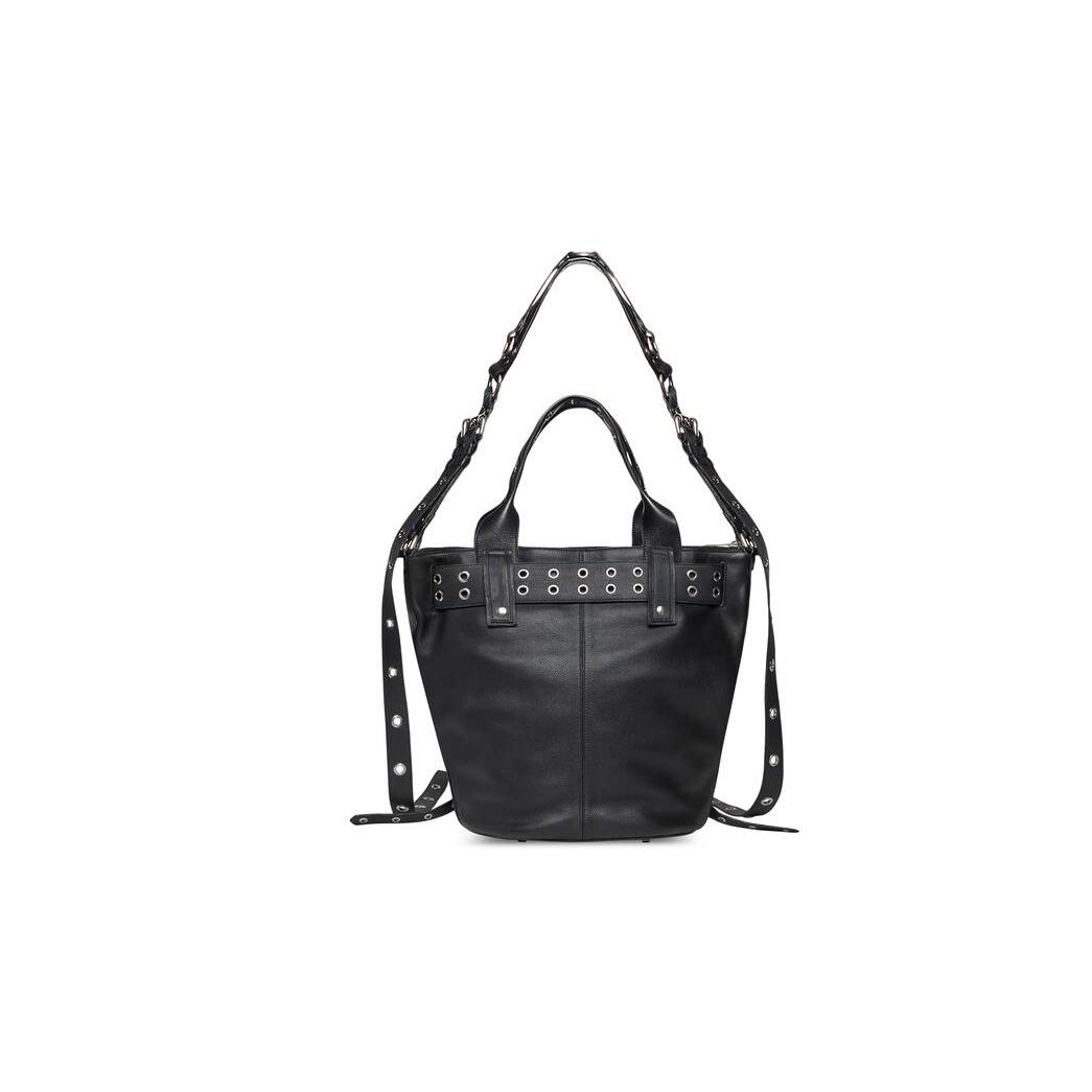 Men's Balenciaga Emo Large Tote Bags Black | 8291YXNEV