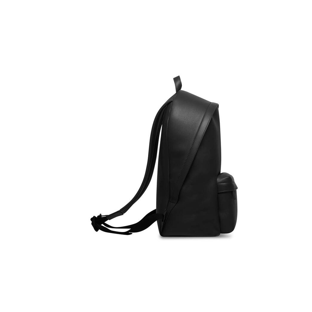 Men's Balenciaga Everyday Backpacks Black | 6527XFGKV