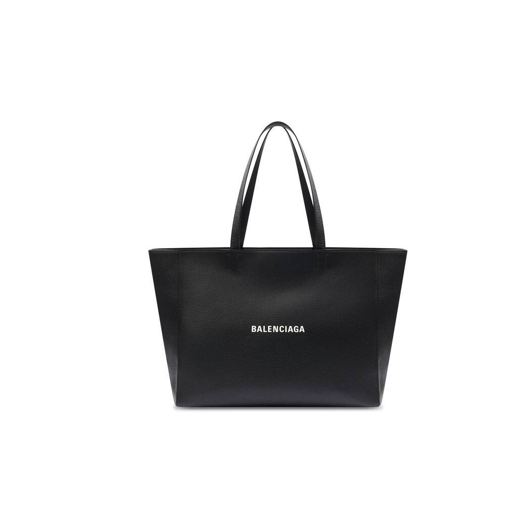 Men's Balenciaga Everyday East-west Tote Bags Black | 0135EJKQD