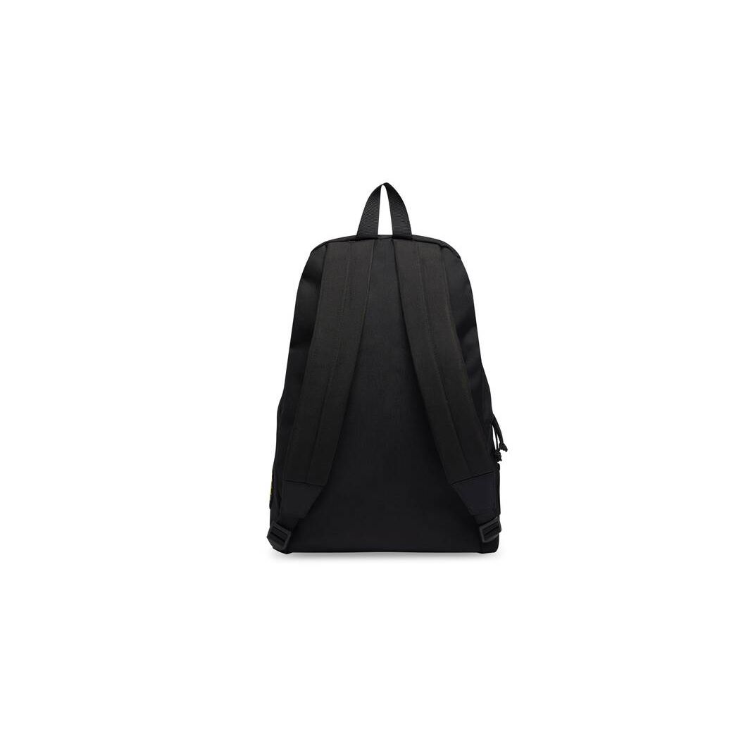 Men's Balenciaga Explorer Backpacks Black | 1792EUMVT