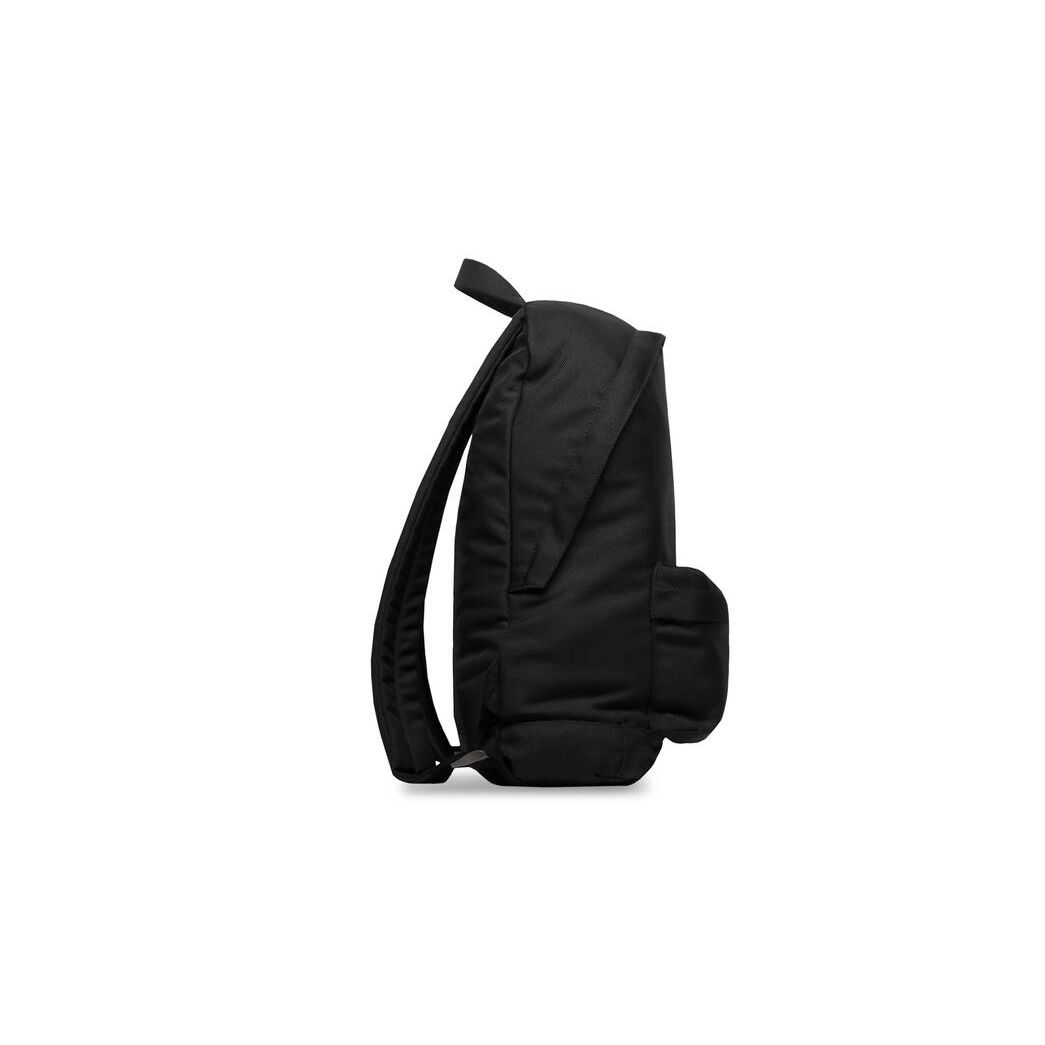 Men's Balenciaga Explorer Backpacks Black | 8036XGPHO