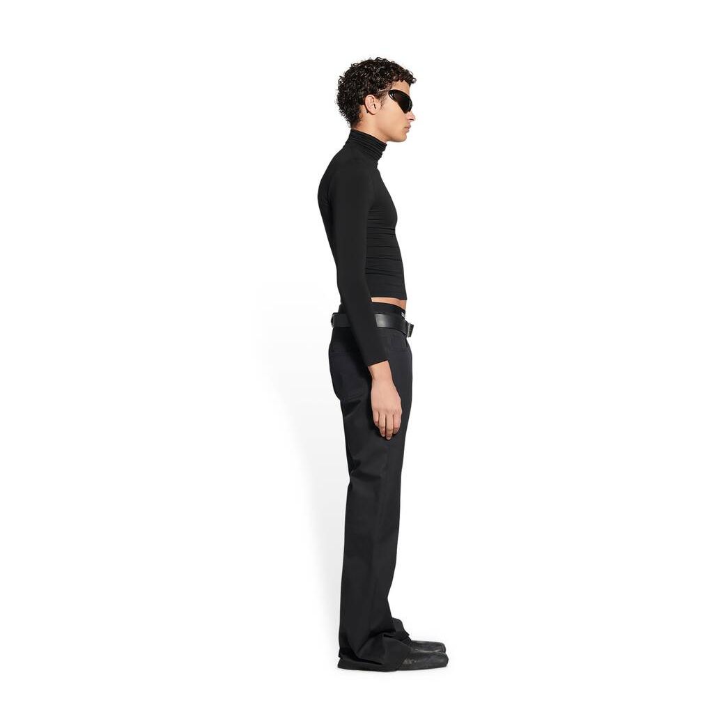 Men's Balenciaga Flared Pants Black | 4879IGLYQ