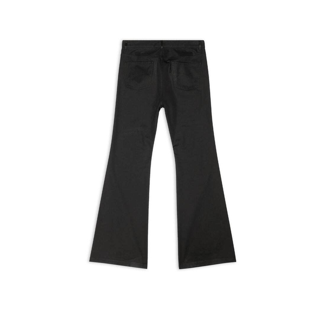 Men's Balenciaga Flared Pants Black | 4879IGLYQ