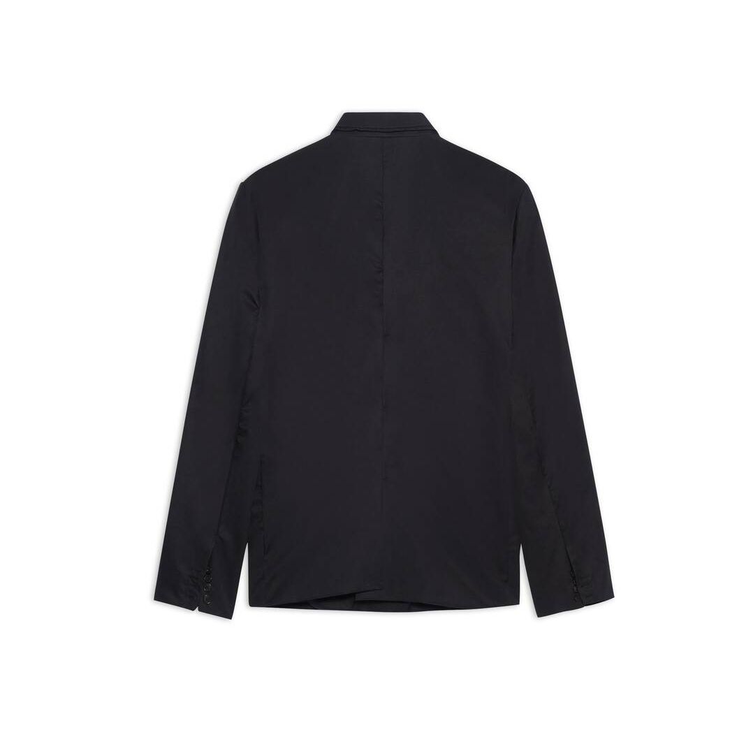 Men's Balenciaga Handstitch Style Jackets Black | 0862ZVBMK