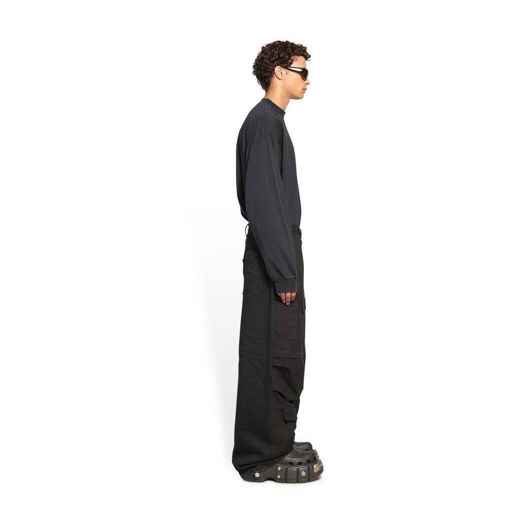 Men's Balenciaga Hybrid Pants Black | 8723QCSHD