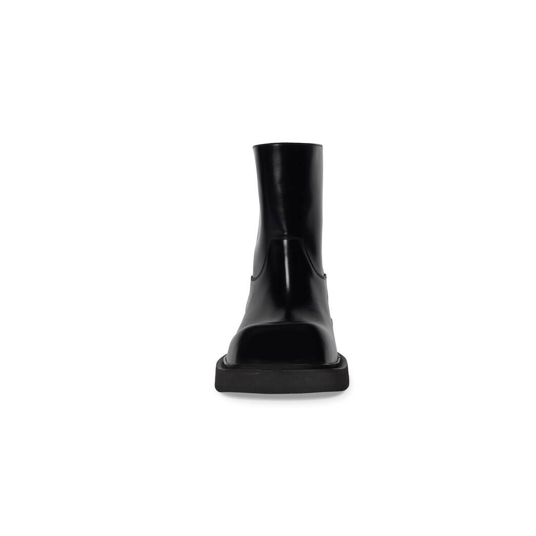 Men's Balenciaga Inspector 40mm Boots Black | 2570MBHGD