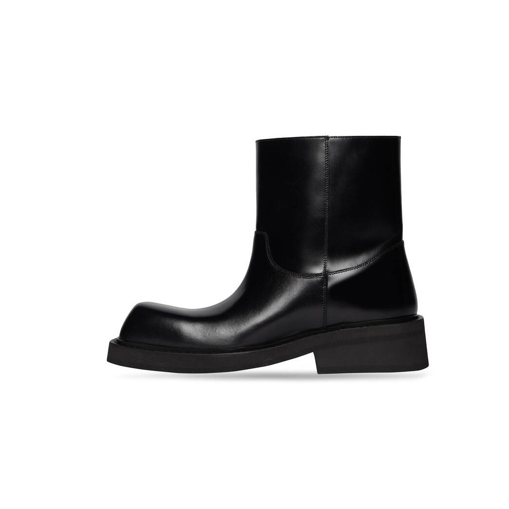 Men's Balenciaga Inspector 40mm Boots Black | 2570MBHGD