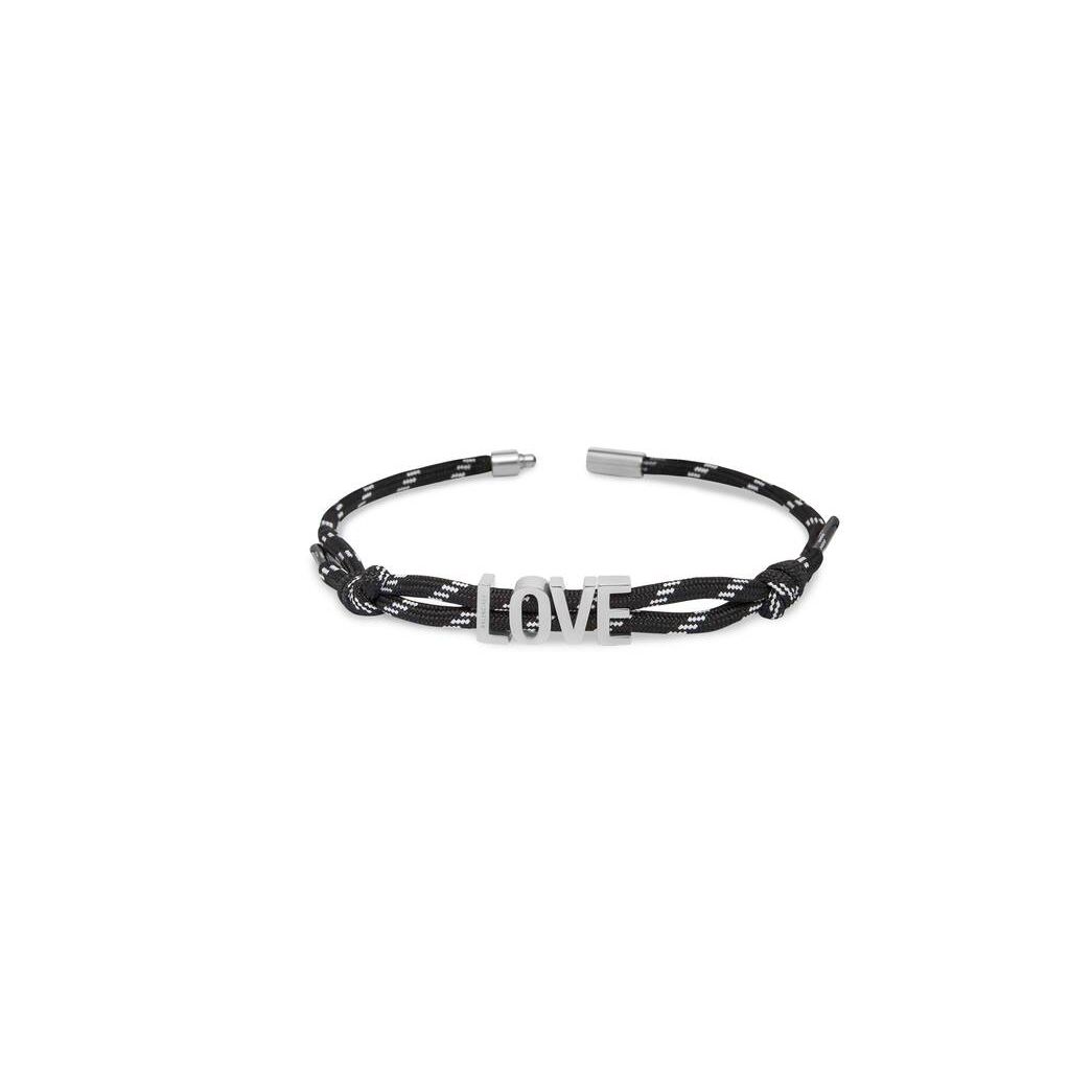 Men's Balenciaga L.o.v.e. Choker Jewelry Black | 2913VBXFU