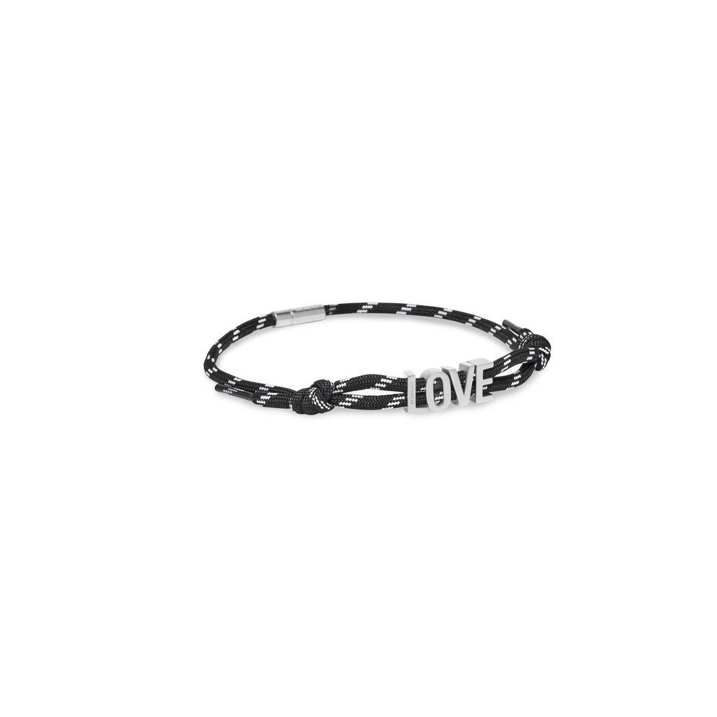 Men's Balenciaga L.o.v.e. Choker Jewelry Black | 2913VBXFU