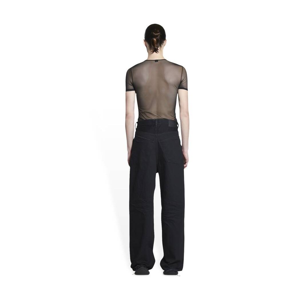 Men's Balenciaga Large Baggy Pants Black | 1072ZHJPQ