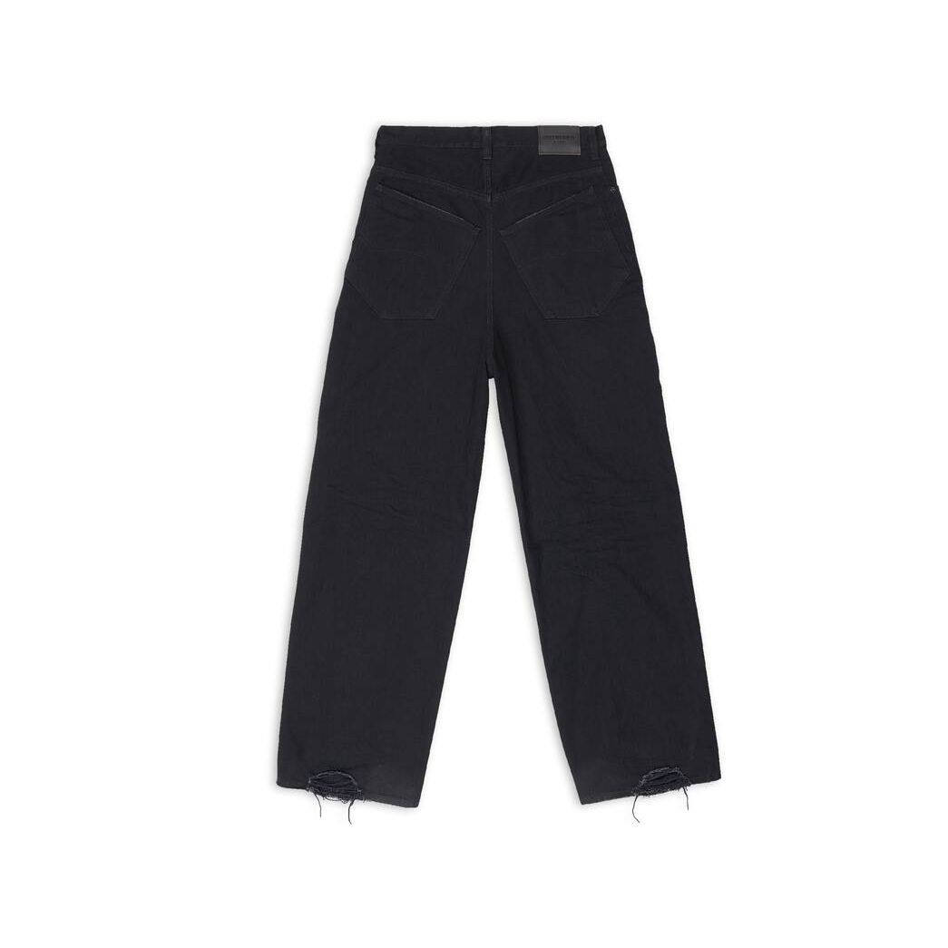 Men's Balenciaga Large Baggy Pants Black | 1072ZHJPQ