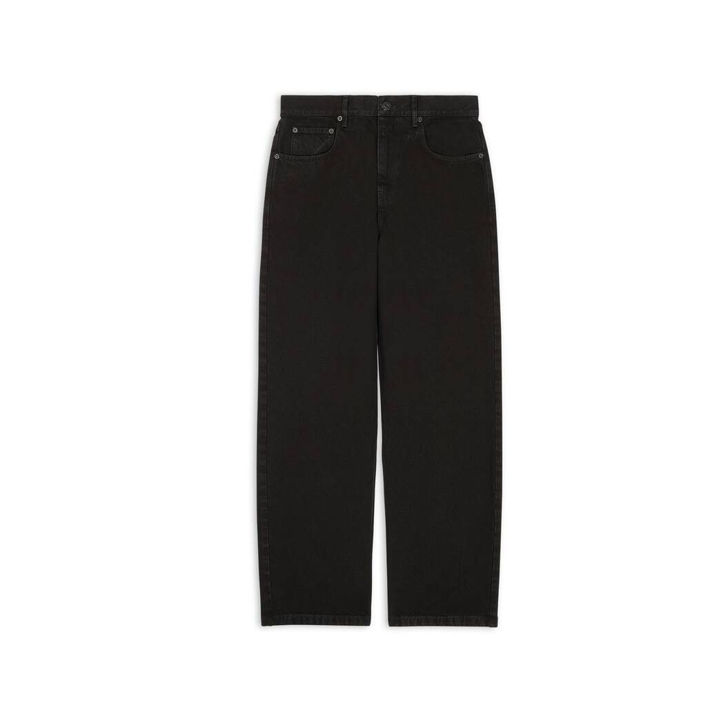 Men's Balenciaga Large Pants Black | 8427EVDAQ