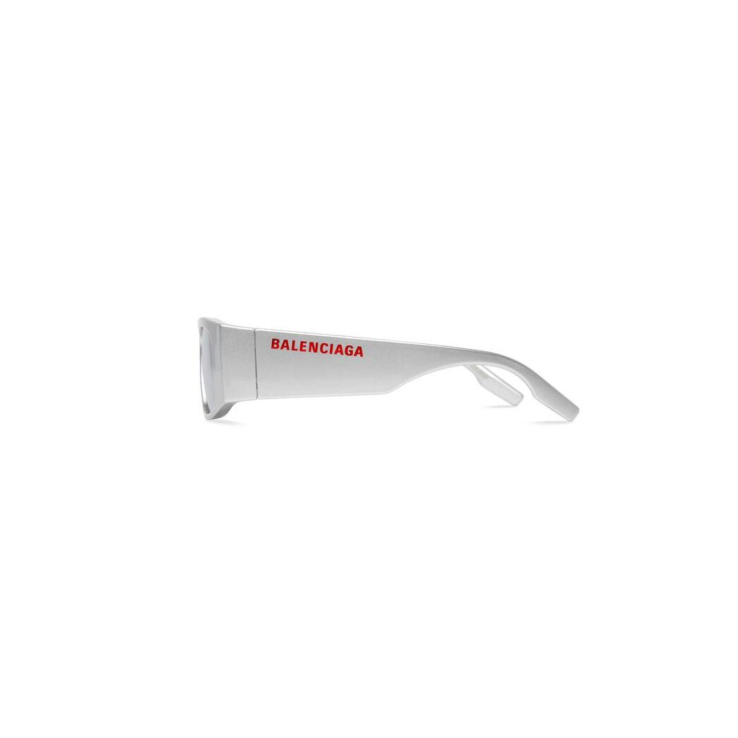 Men's Balenciaga Led Frame Sunglasses Silver | 9054NHAXK