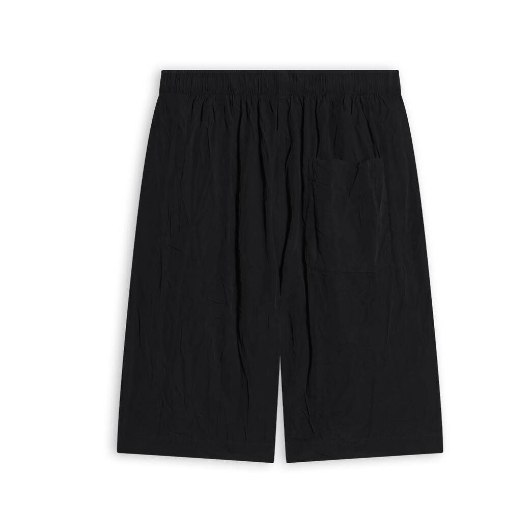 Men's Balenciaga Licence Pyjama Shorts Pants Black | 5927NXKQW