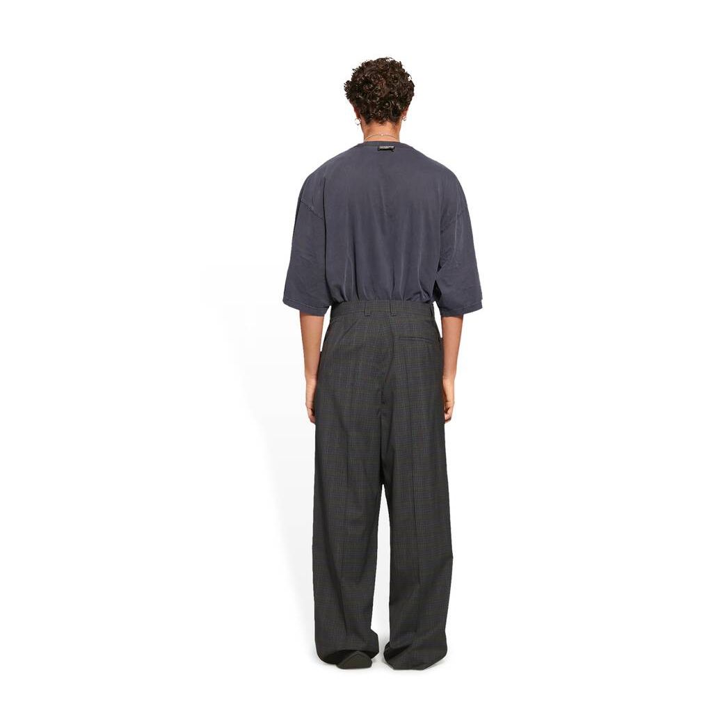 Men's Balenciaga Loose Tailored Pants Black | 5230OKBWZ