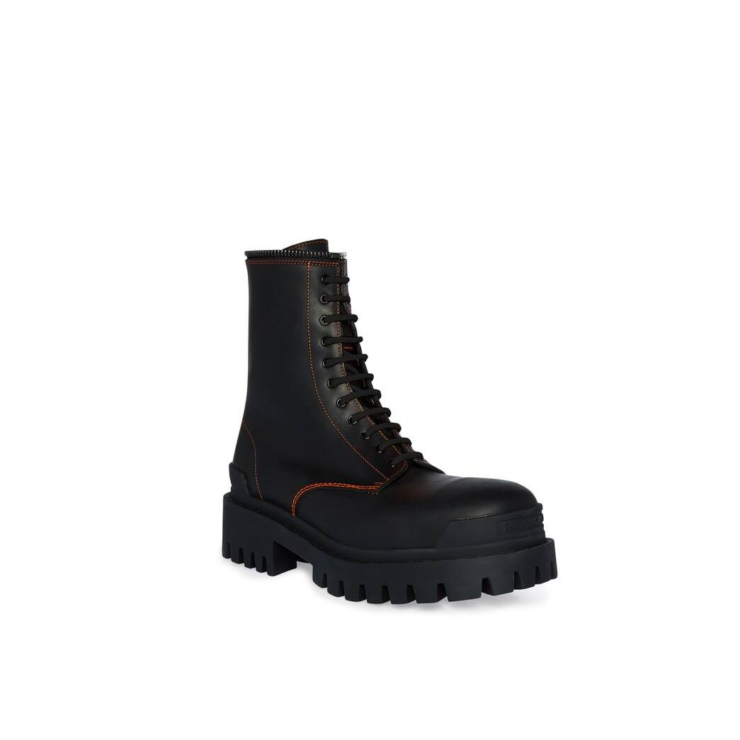 Men's Balenciaga Master 20mm Low Boots Black | 1605QGSPB