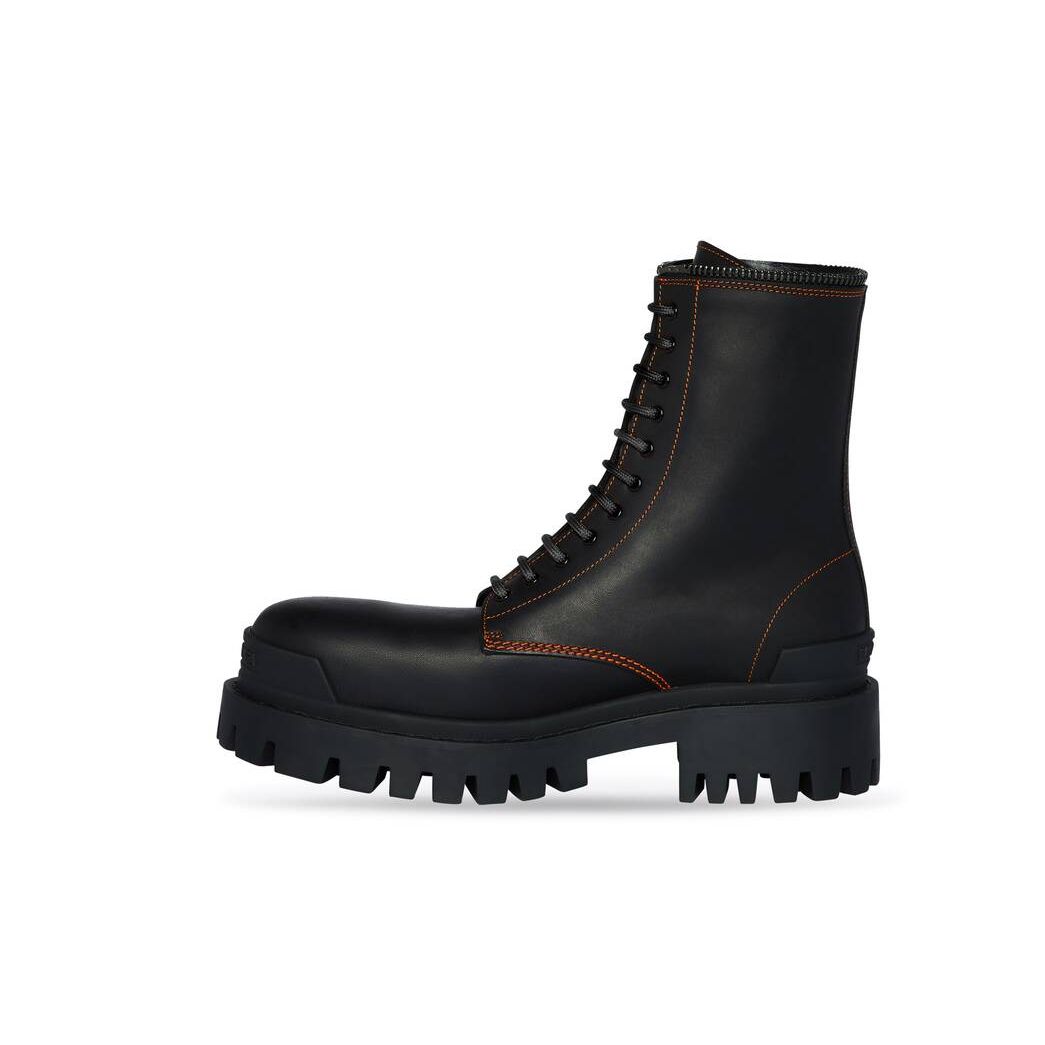 Men's Balenciaga Master 20mm Low Boots Black | 1605QGSPB