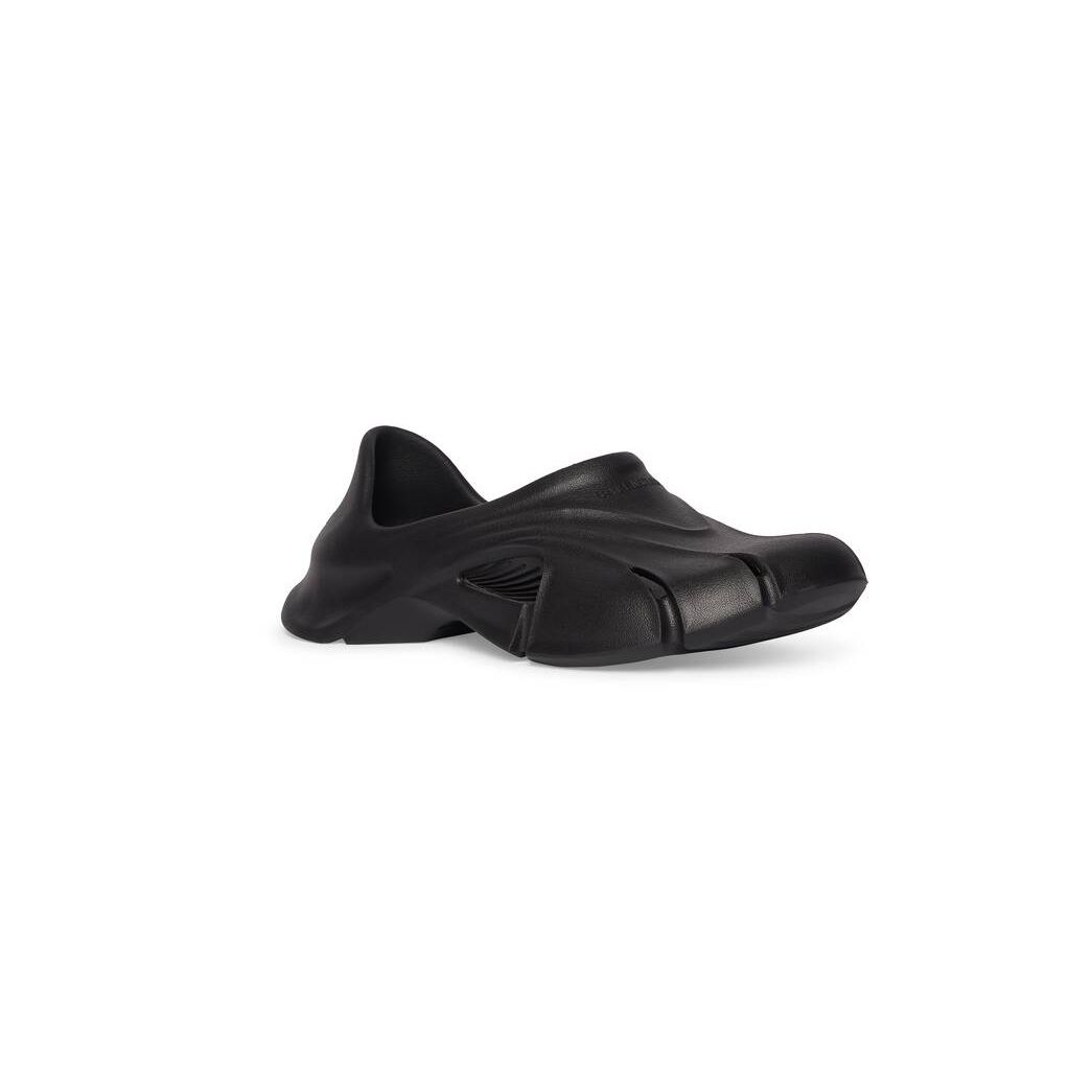 Men's Balenciaga Mold Closed Sandals Black | 3095HYWBG