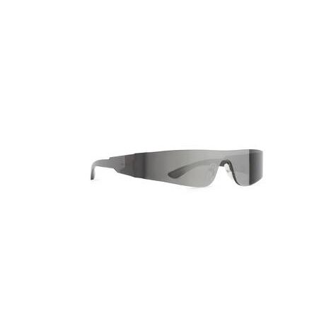 Men's Balenciaga Mono Rectangle Sunglasses Silver | 5362XGLTP