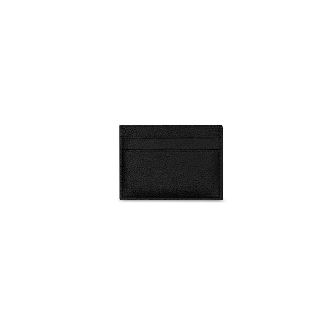 Men's Balenciaga Neo Classic Cardholders Black | 2487GFNZR