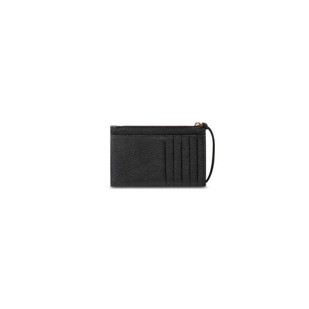 Men's Balenciaga Neo Classic Long Cardholders Black | 4239FHISY