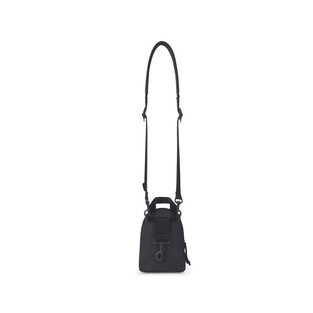 Men's Balenciaga Oversized Mini Backpacks Black | 8692XEYAH