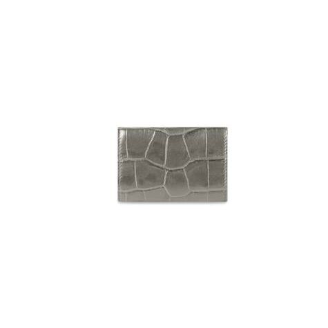 Men's Balenciaga Papier Mini Wallets Grey | 9652FXSCV