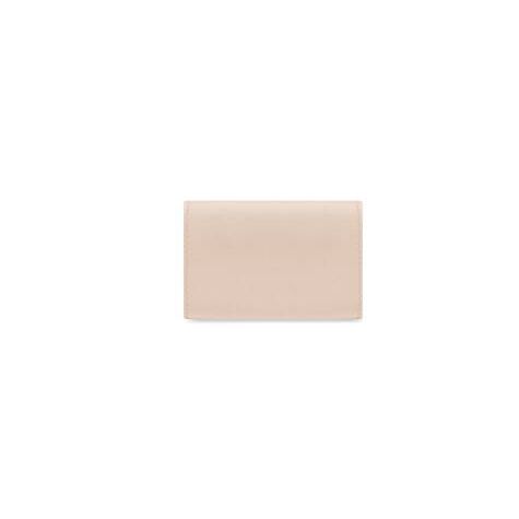 Men's Balenciaga Papier Mini Wallets Light Beige | 3629GPFDH