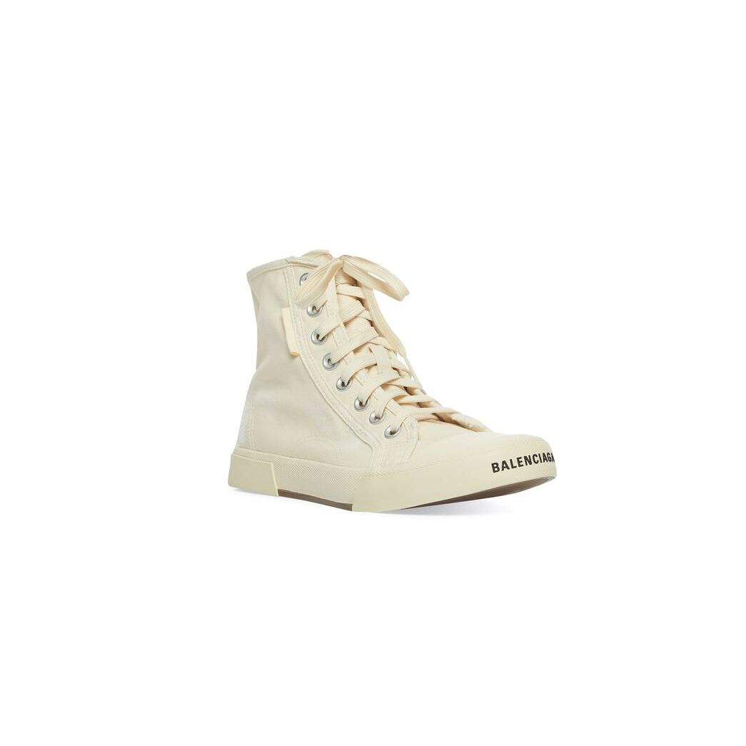 Men's Balenciaga Paris High Tops Sneakers White | 1906DTVLU