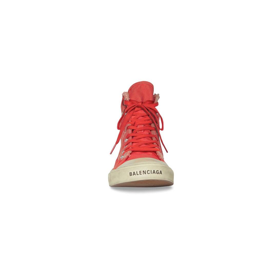 Men's Balenciaga Paris High Tops Sneakers Red | 2945ACGXO