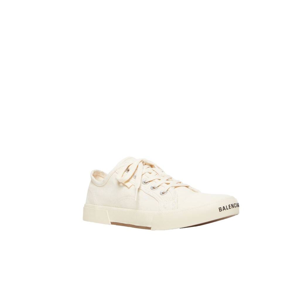 Men's Balenciaga Paris Low Tops Sneakers White | 9058OWYAN