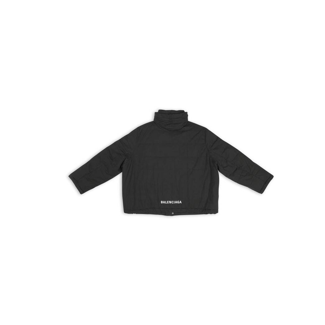 Men's Balenciaga Parka Jackets Black | 9475QZLPX