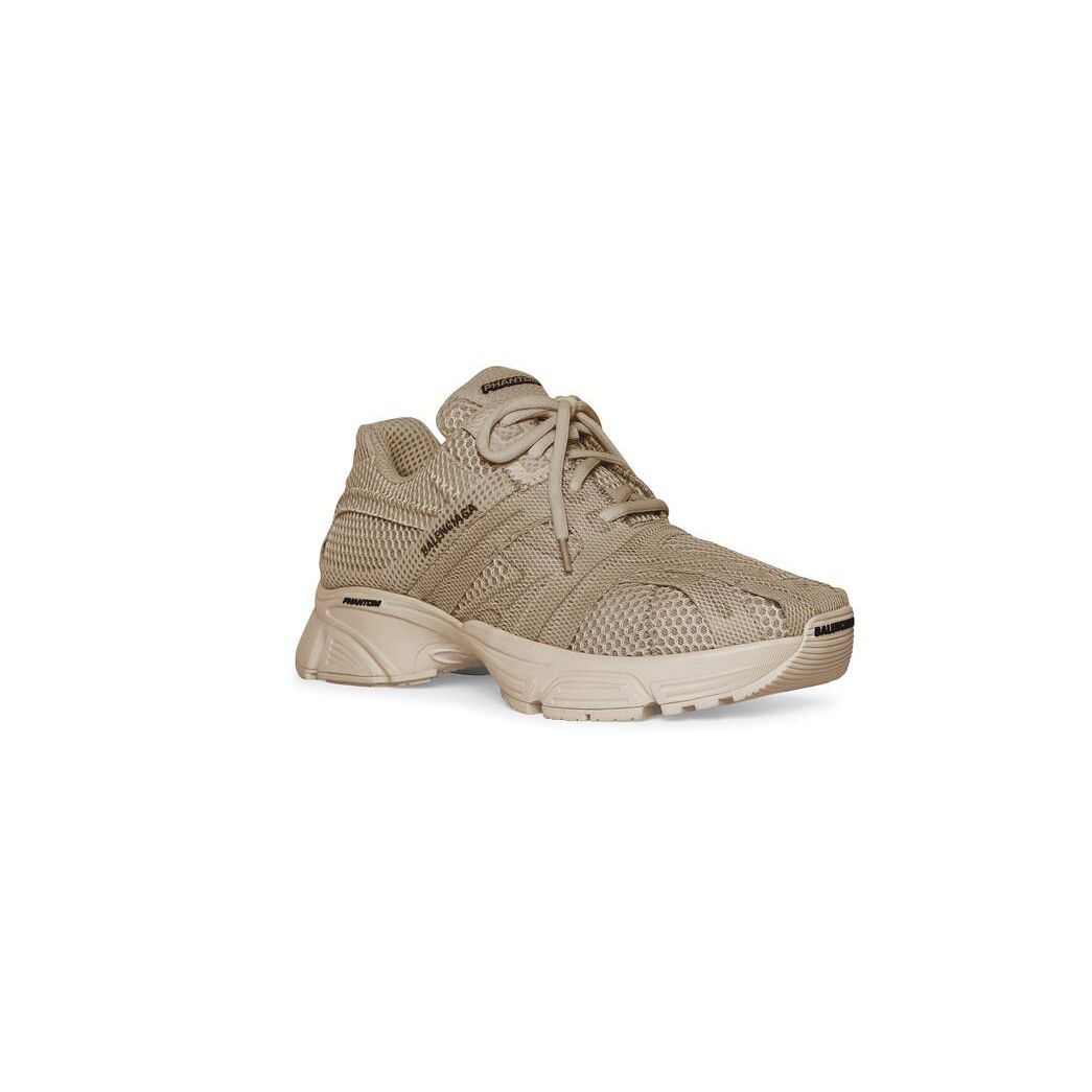 Men's Balenciaga Phantom Sneakers Dark Beige | 3516OCVNX