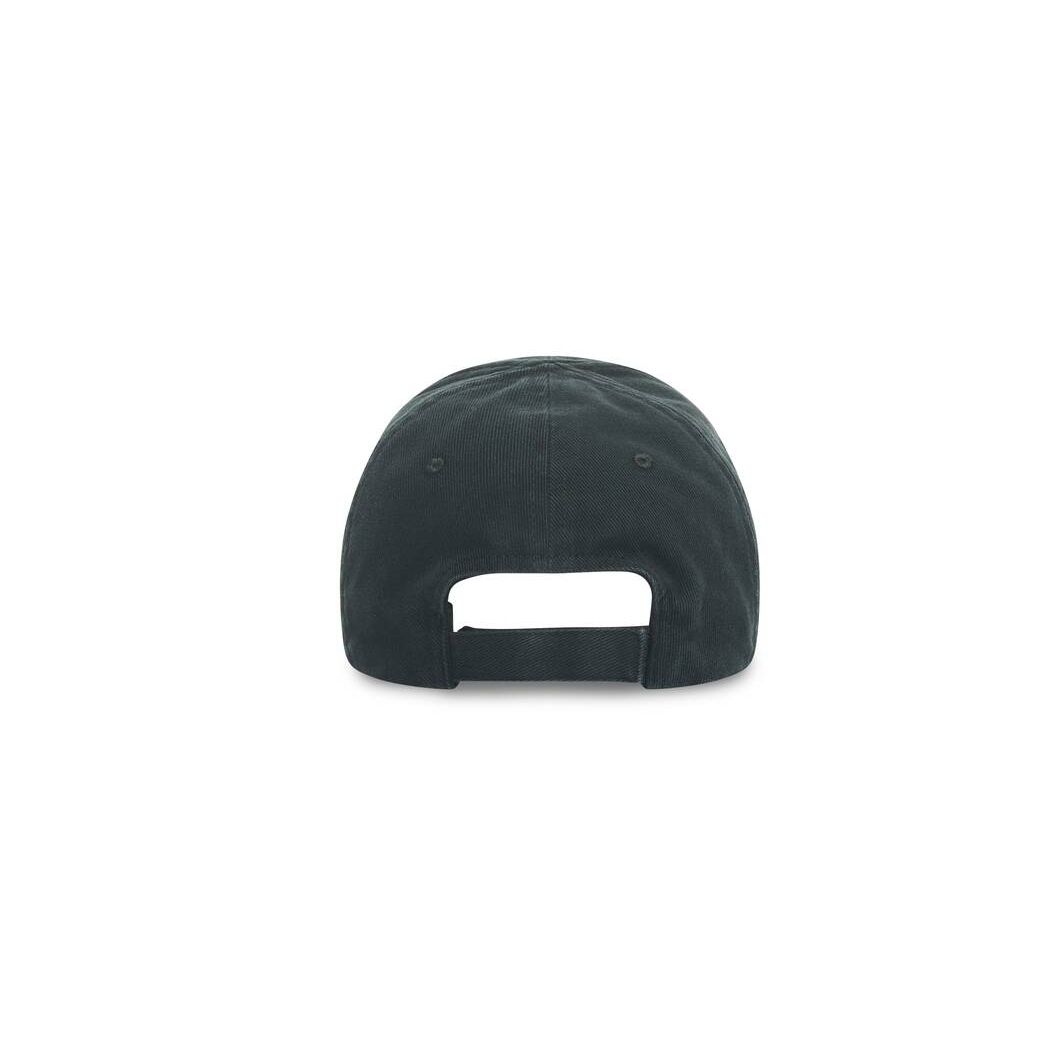 Men's Balenciaga Qixi Crest Caps Black | 3496DCFNZ