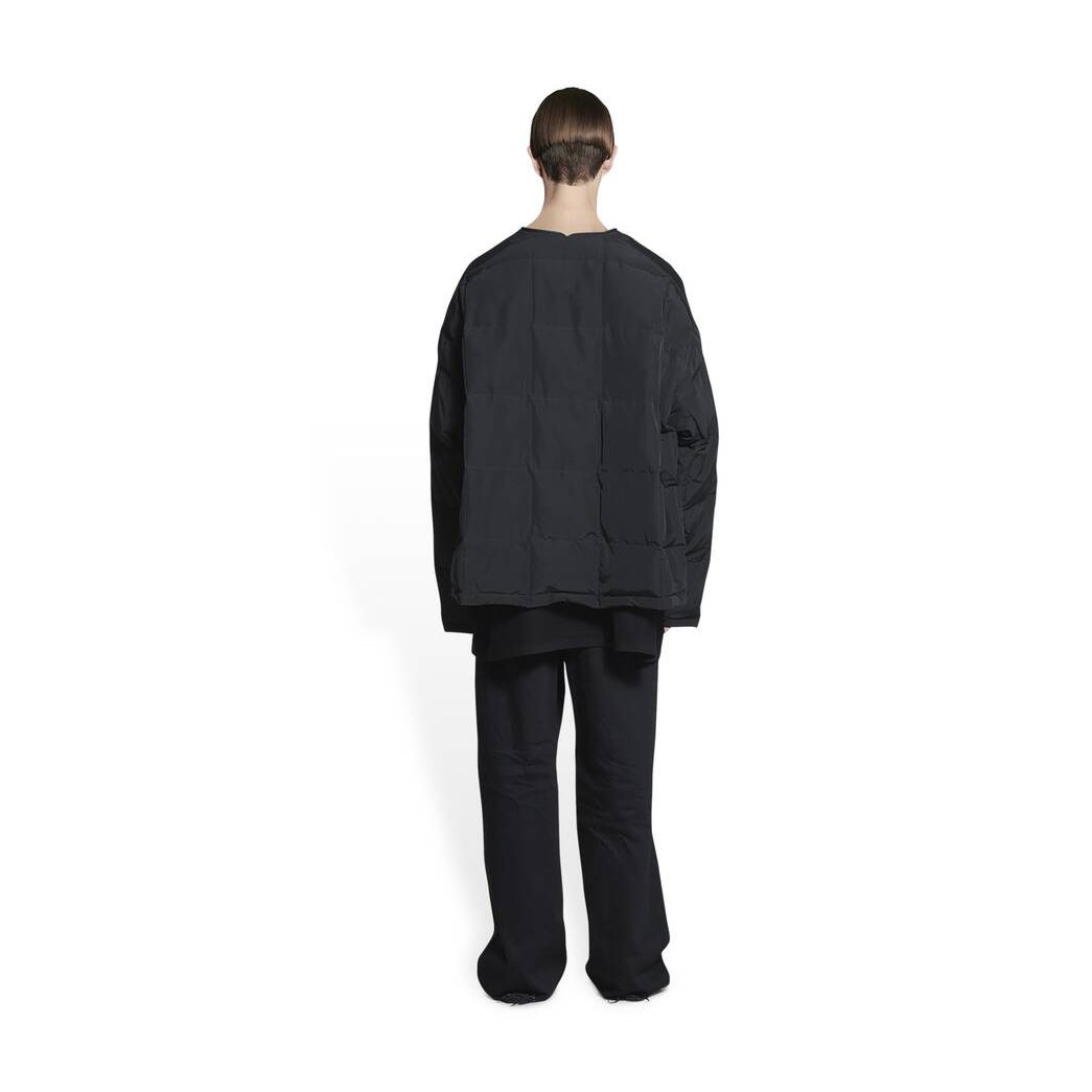 Men's Balenciaga Quilted Lining Jackets Black | 5078JNUGQ