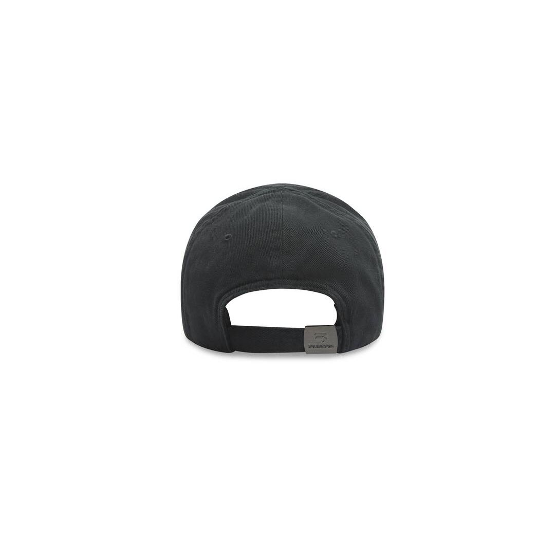 Men's Balenciaga Scissors Crest Caps Black | 4725FZTRU