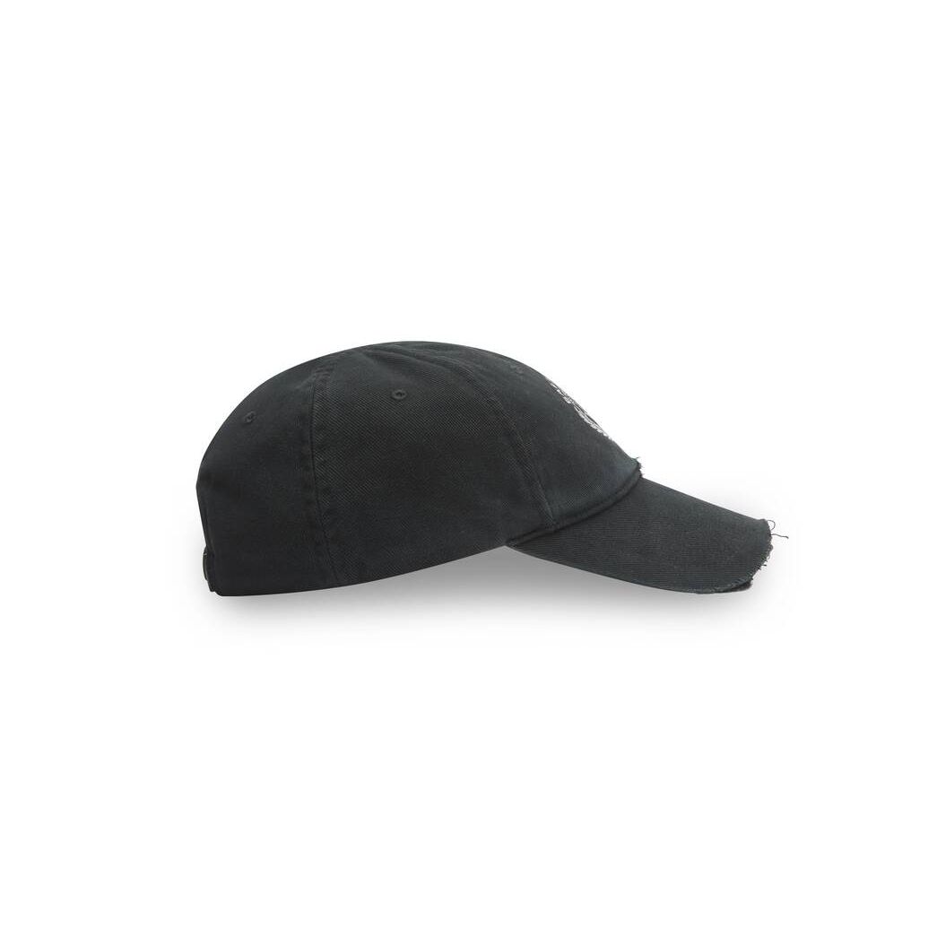 Men's Balenciaga Scissors Crest Caps Black | 4725FZTRU