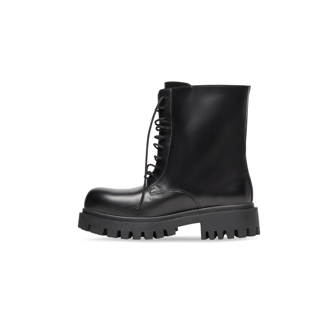 Men's Balenciaga Sergent 20mm Boots Black | 5971XQBHV