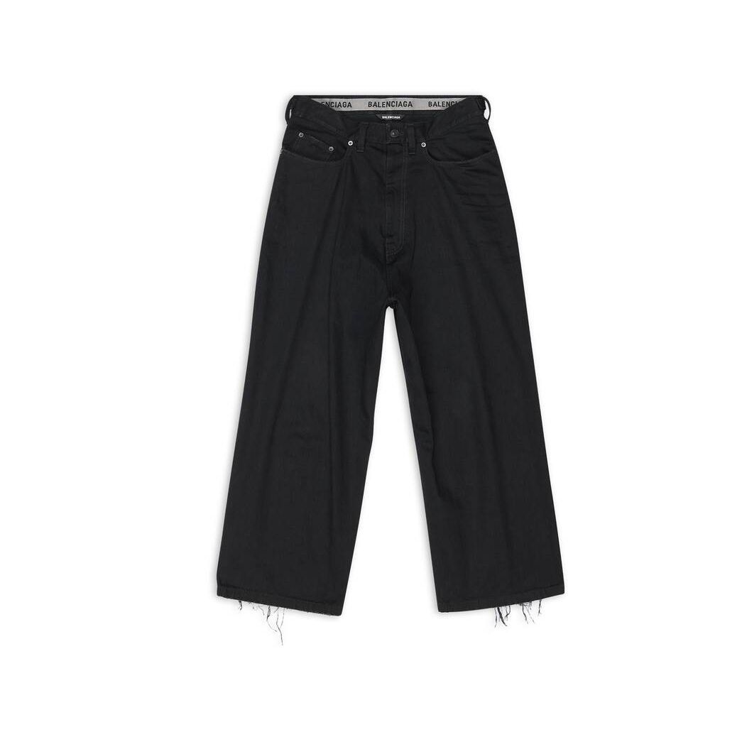 Men's Balenciaga Skater Jeans Pants Black | 0837EPDBS