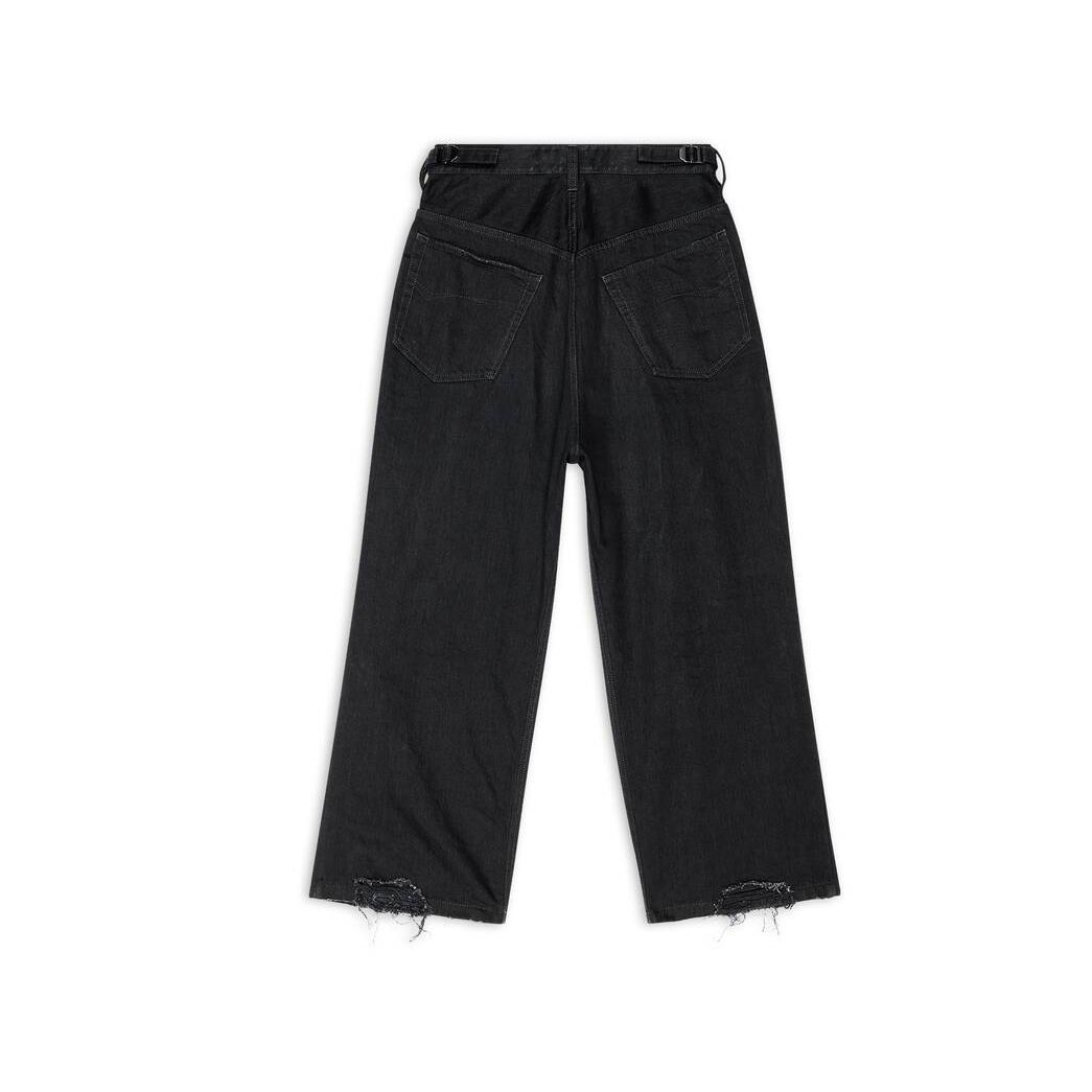 Men's Balenciaga Skater Jeans Pants Black | 0837EPDBS