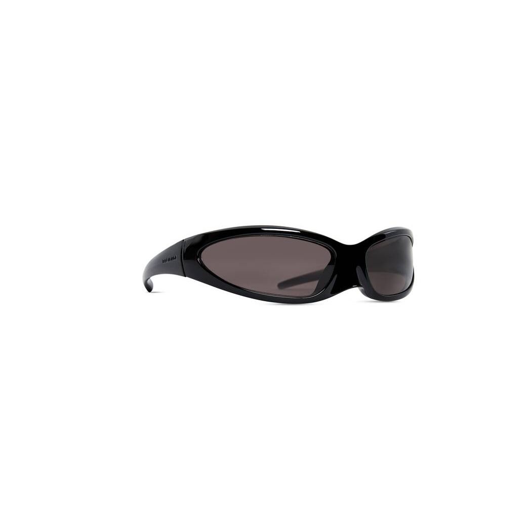 Men's Balenciaga Skin Cat Sunglasses Black | 6793FUOGH