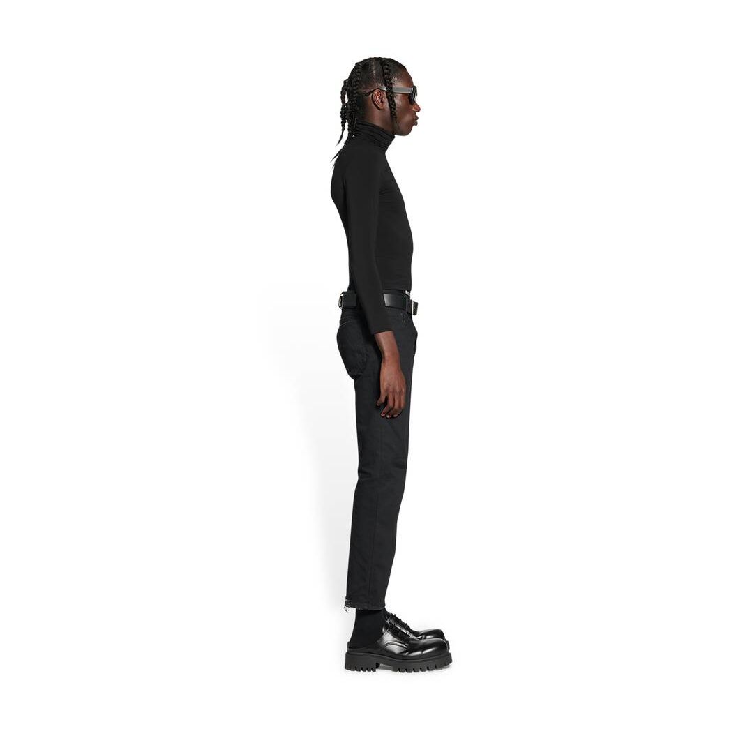 Men's Balenciaga Slim Fit Pants Black | 4238CMTUS