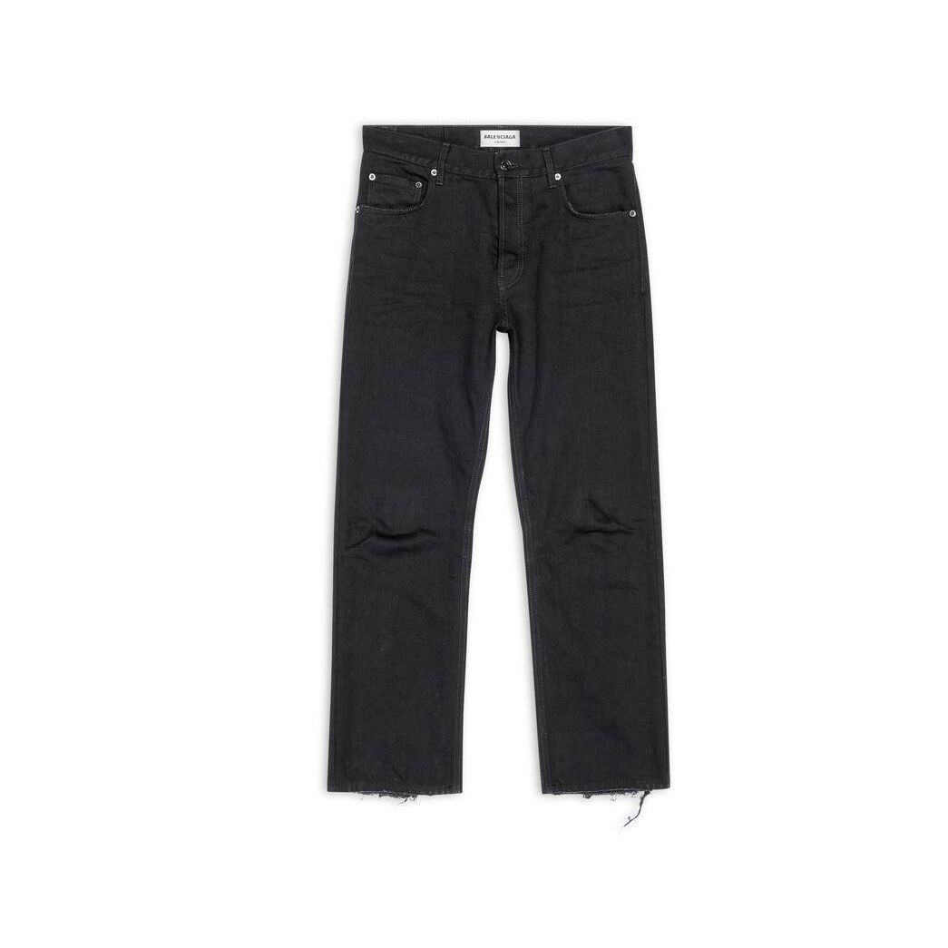 Men's Balenciaga Slim Fit Pants Black | 4238CMTUS