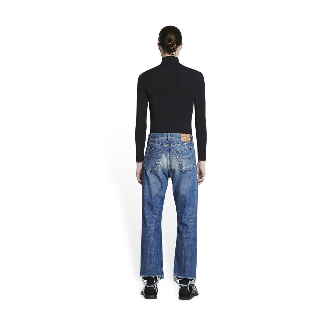 Men's Balenciaga Slim Fit Pants Blue | 1765PARWG