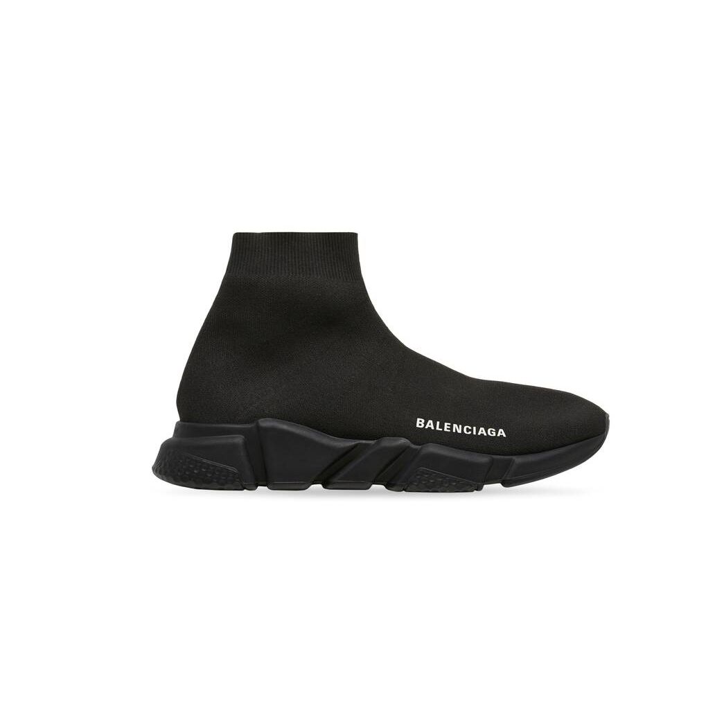 Men\'s Balenciaga Speed Sneakers Black | 1562SFPIZ