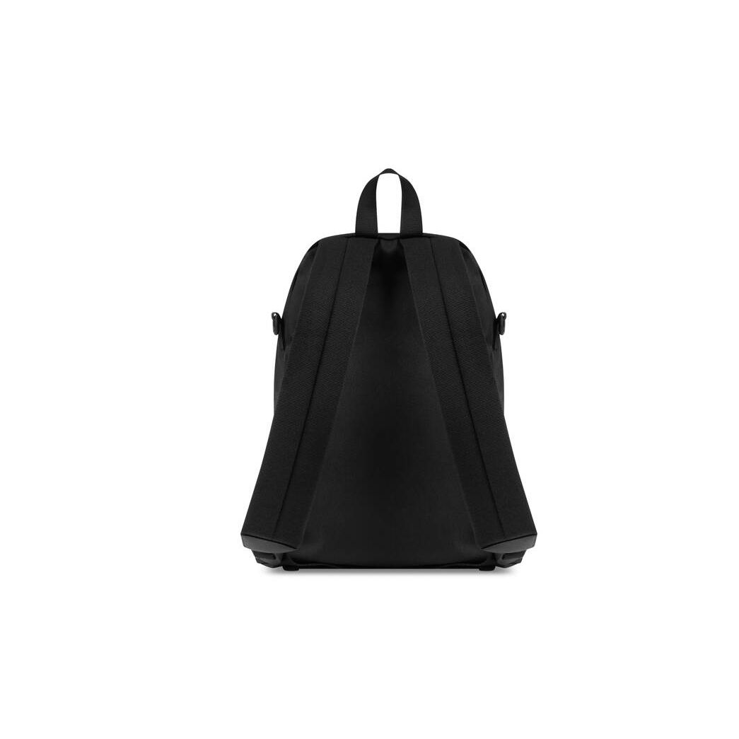 Men's Balenciaga Sport Crossbody Backpacks Black / White | 5901CWXPE