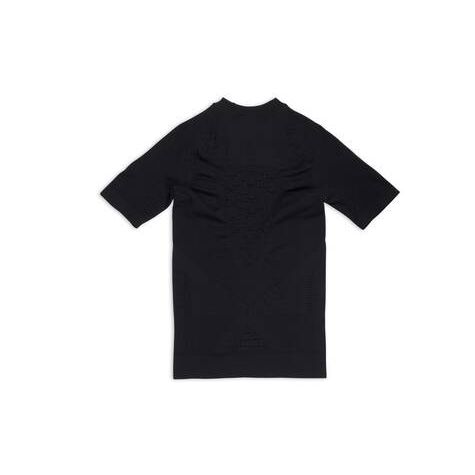 Men's Balenciaga Sporty B Crewneck Athletic Top Shirts Black | 1285TQMYD