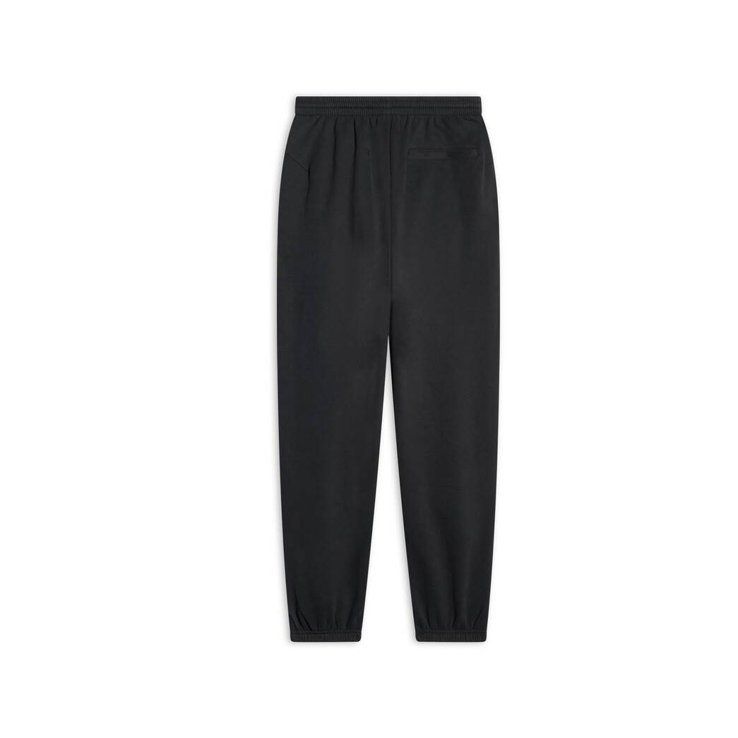 Men's Balenciaga Sporty B Stretch Knee Sweatpants Pants Black | 7064ULJCI