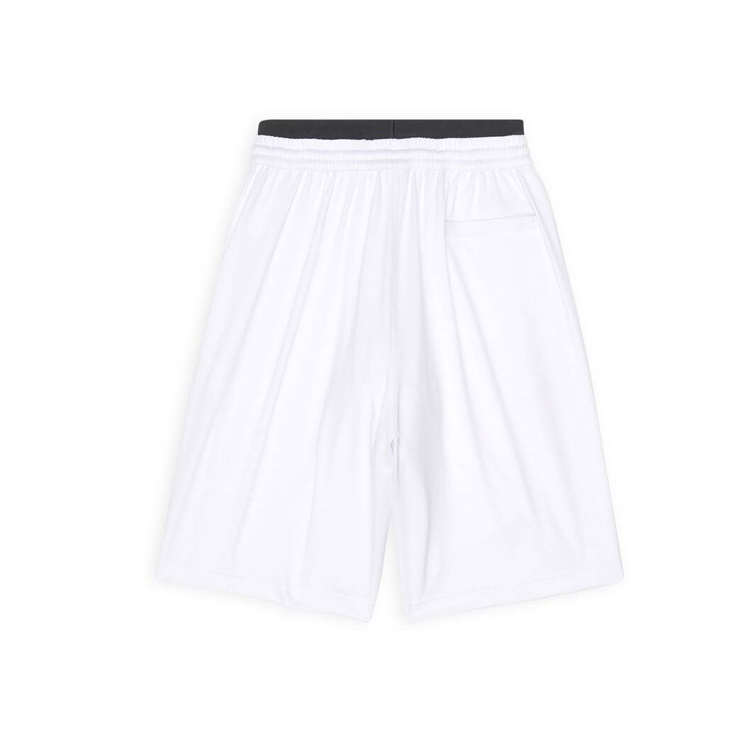 Men's Balenciaga Swim Shorts Swimwear White | 5849YAHLB