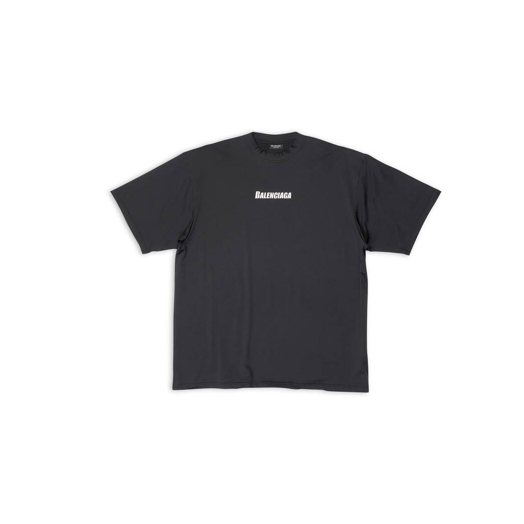 Men's Balenciaga Swim T Shirts Black | 5319CQXBM